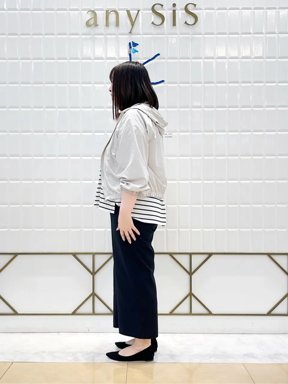 ANY SIS 西田 コーディネート画像