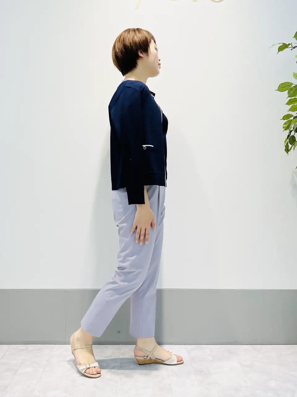 ANY SIS 岡本 コーディネート画像