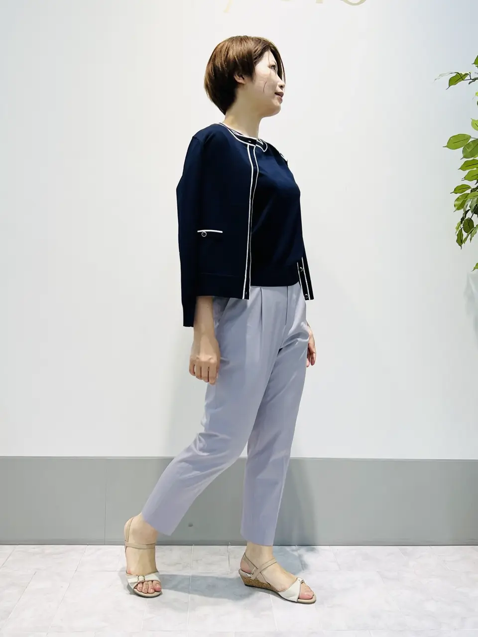 ANY SIS 岡本 コーディネート画像