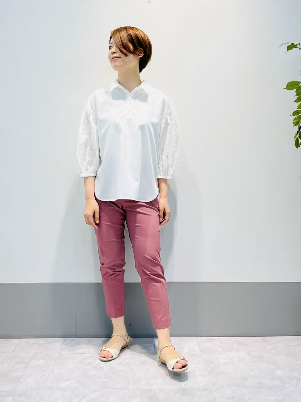 ANY SIS 岡本 コーディネート画像