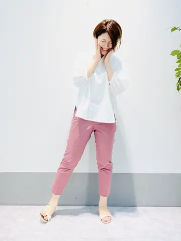 ANY SIS 岡本 コーディネート画像