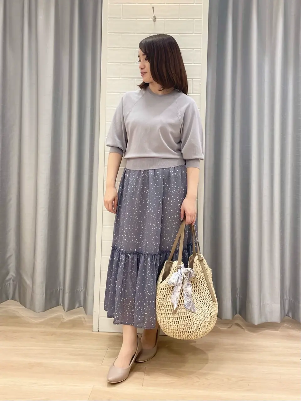 ANY SIS 丸岡 コーディネート画像