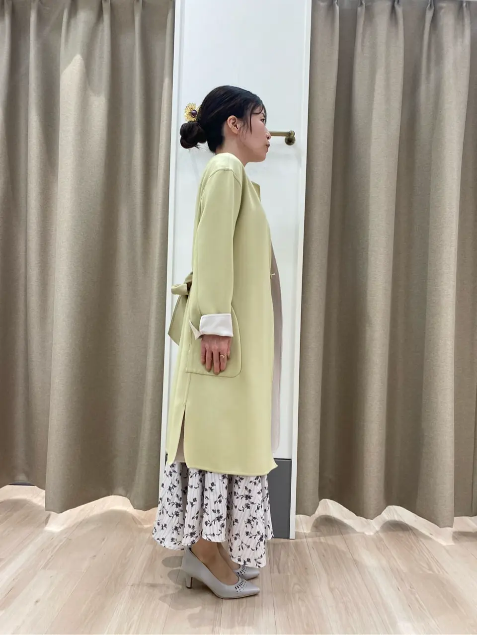 ANY SIS 長尾 コーディネート画像