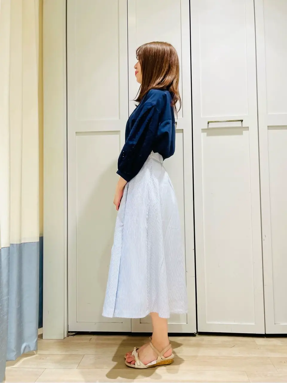 ANY SIS スタッフ コーディネート画像