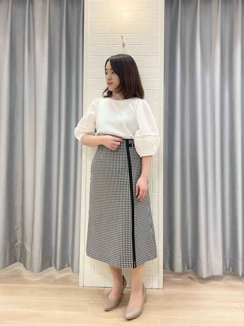 ANY SIS 丸岡 コーディネート画像