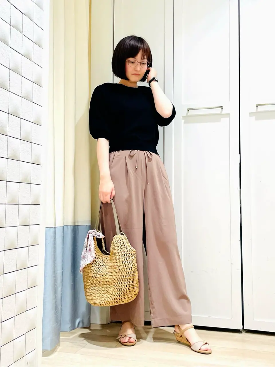 ANY SIS スタッフ コーディネート画像