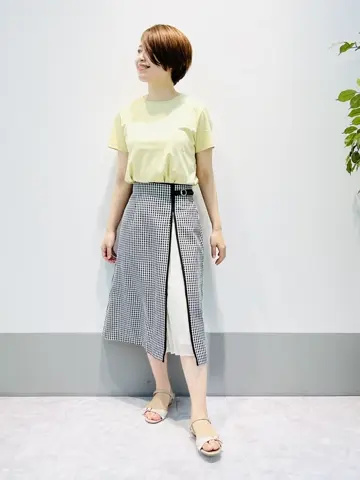 ANY SIS 岡本 コーディネート画像