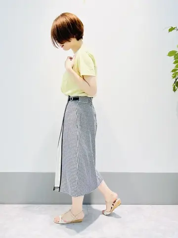 ANY SIS 岡本 コーディネート画像