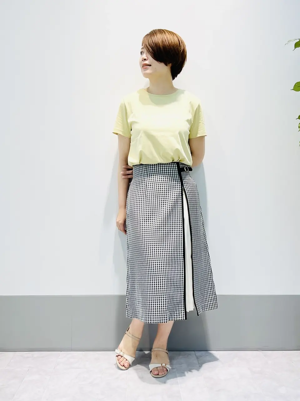 ANY SIS 岡本 コーディネート画像