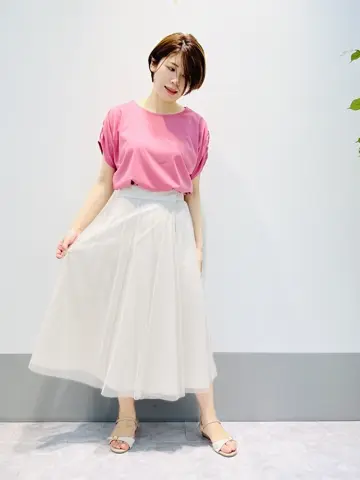 ANY SIS 岡本 コーディネート画像