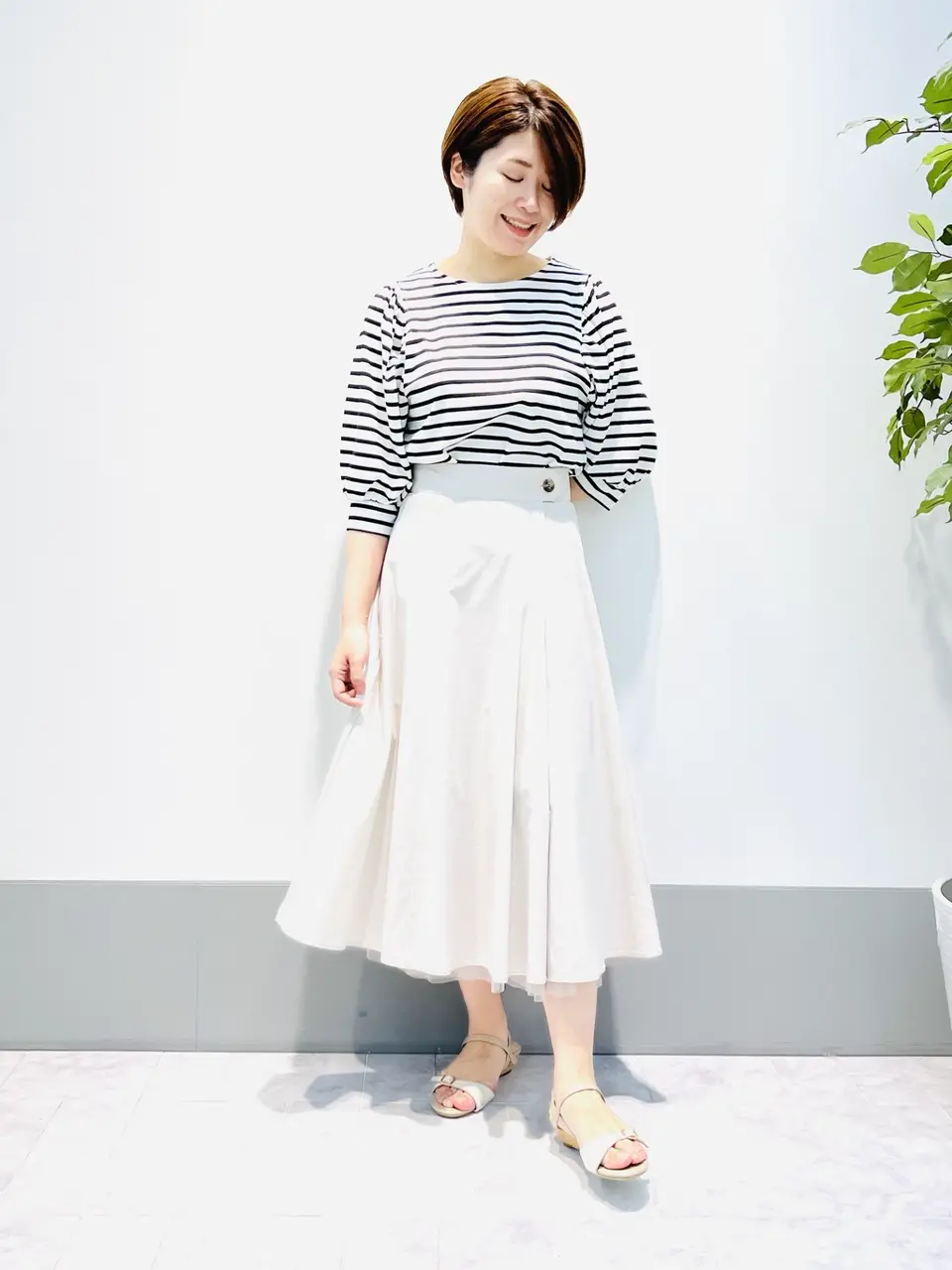 ANY SIS 岡本 コーディネート画像