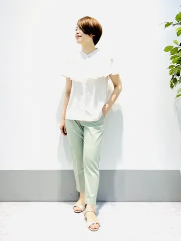 ANY SIS 岡本 コーディネート画像