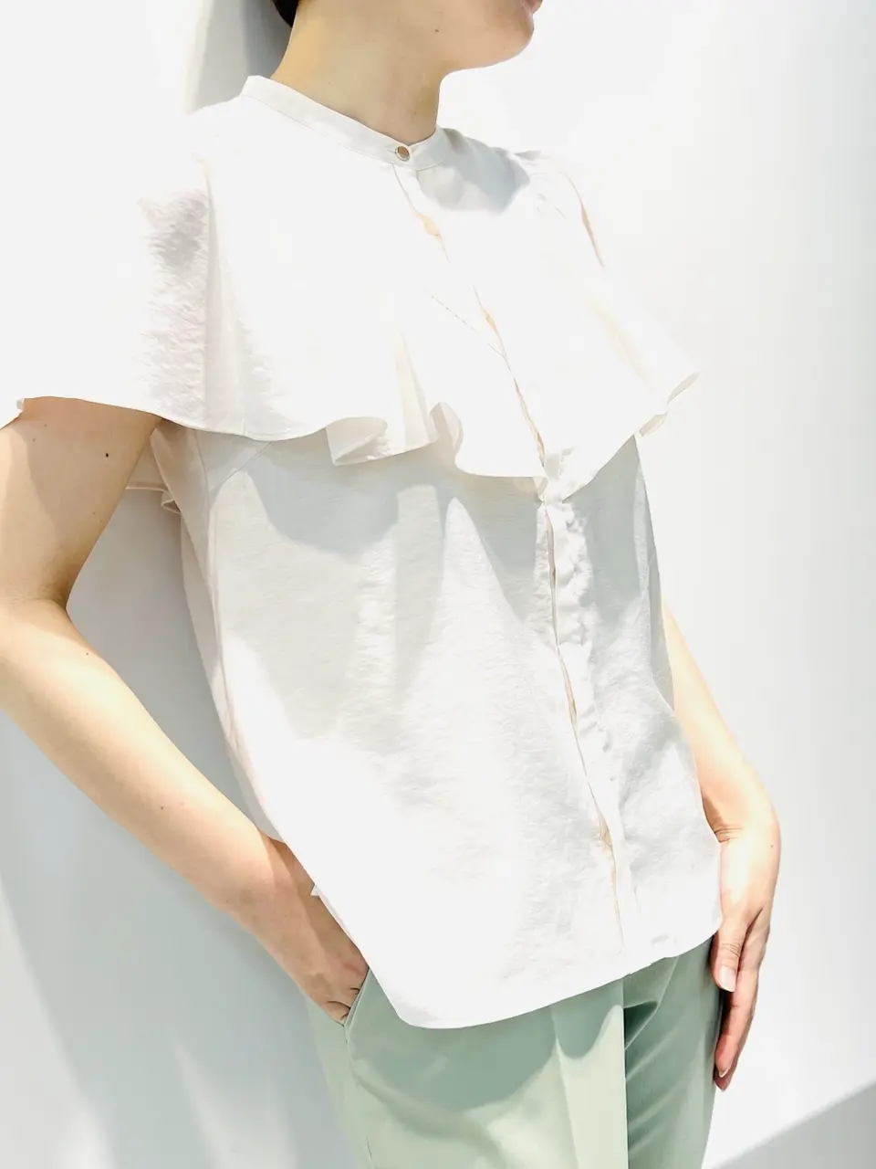 ANY SIS 岡本 コーディネート画像