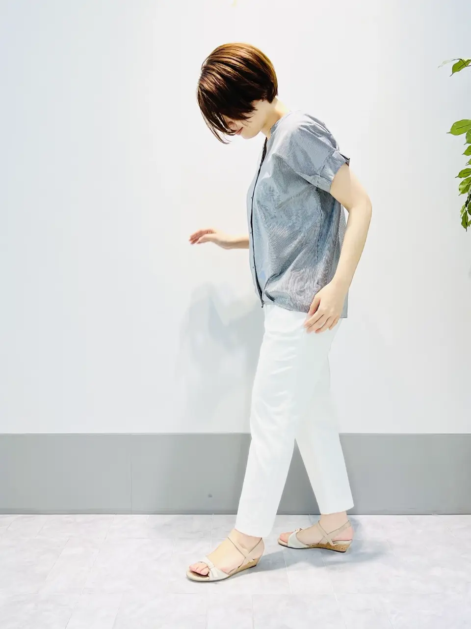 ANY SIS 岡本 コーディネート画像