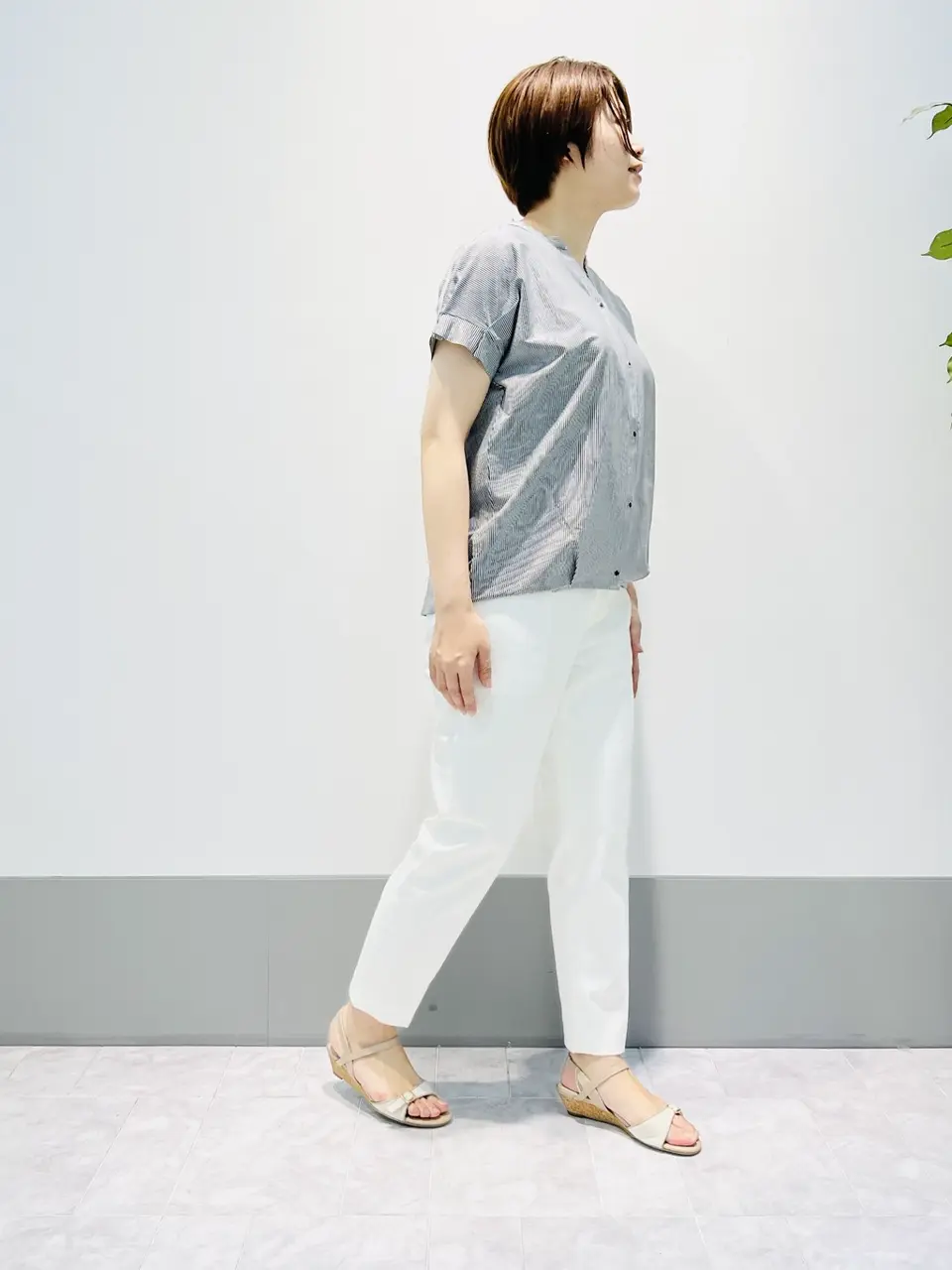 ANY SIS 岡本 コーディネート画像