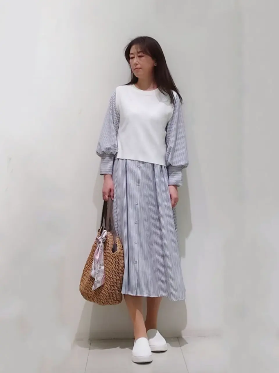 ANY SIS スタッフ コーディネート画像