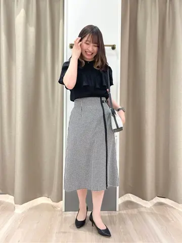 ANY SIS 岩楯 コーディネート画像