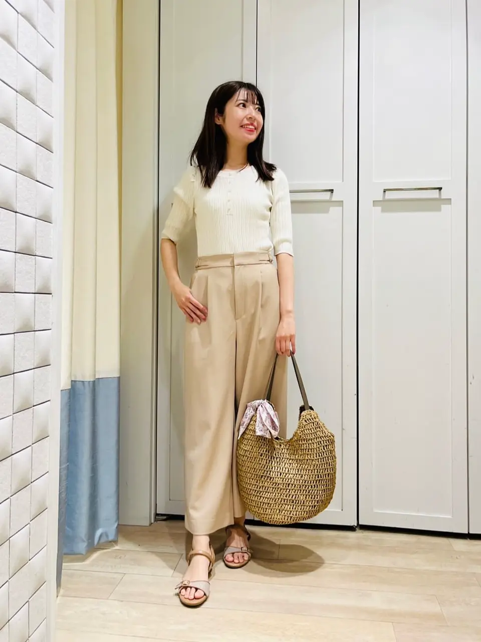  スタッフ コーディネート画像