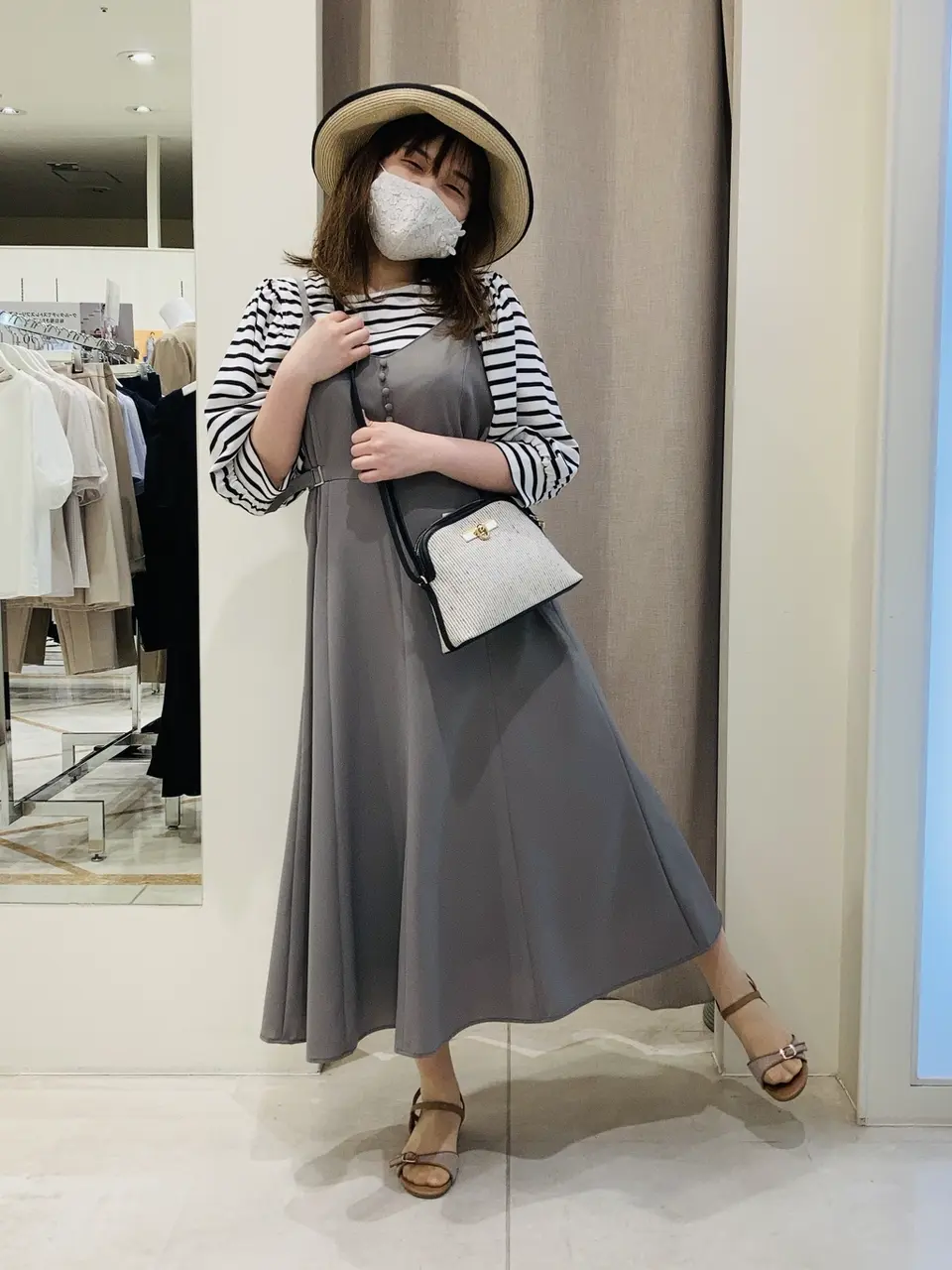 ANY SIS 川根　彩 コーディネート画像