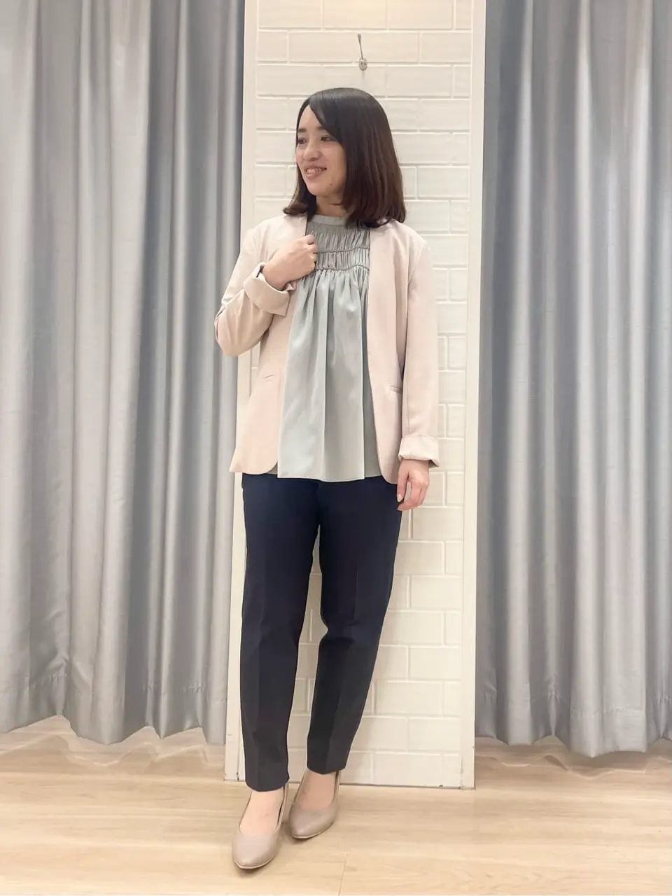 ANY SIS 丸岡 コーディネート画像