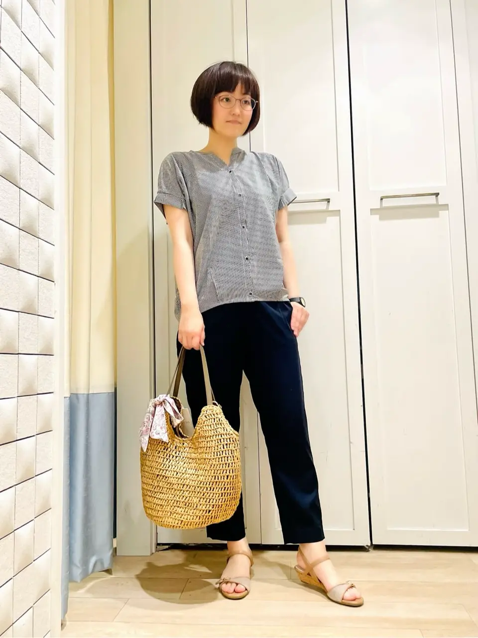 ANY SIS スタッフ コーディネート画像