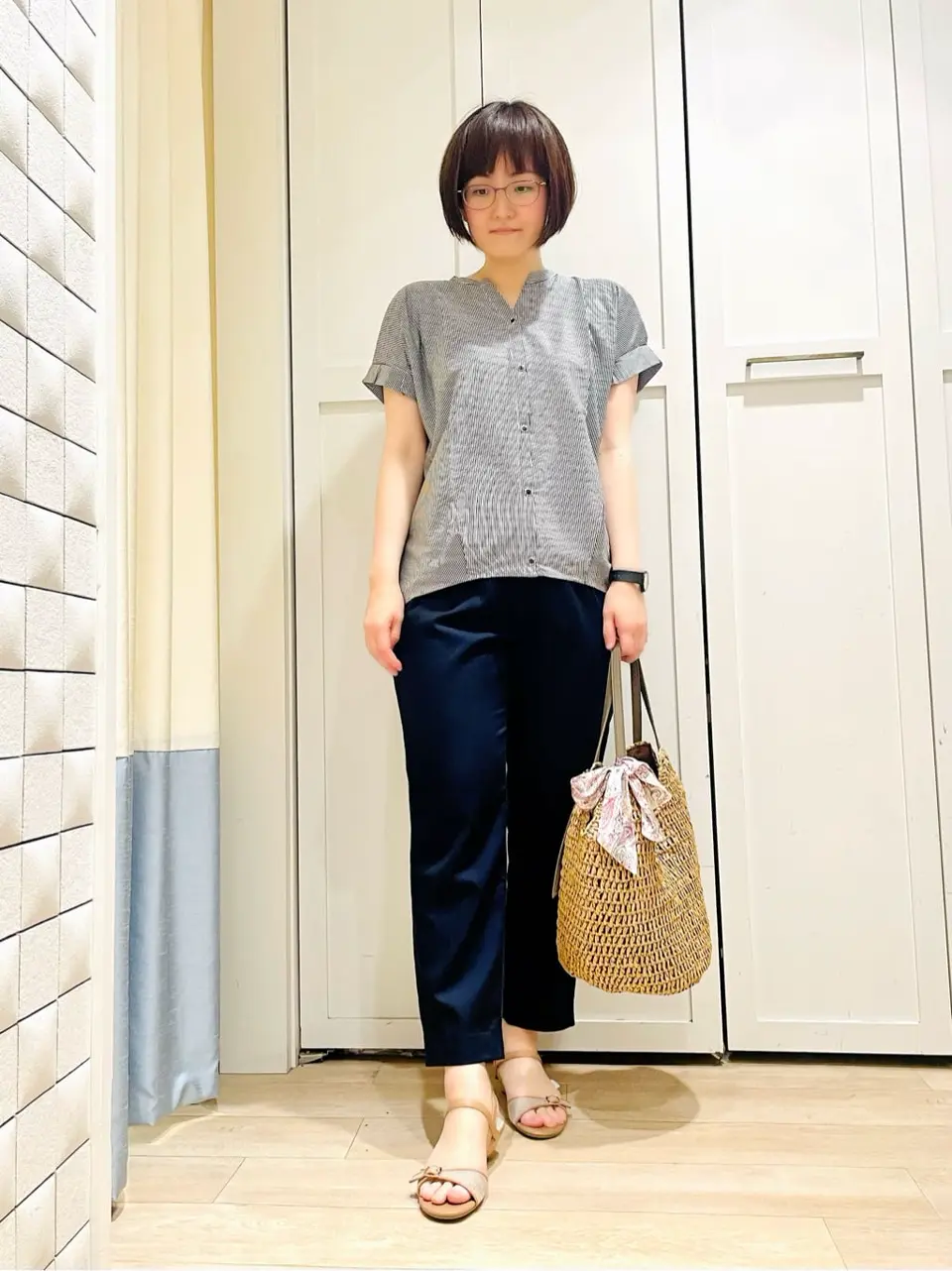 ANY SIS スタッフ コーディネート画像