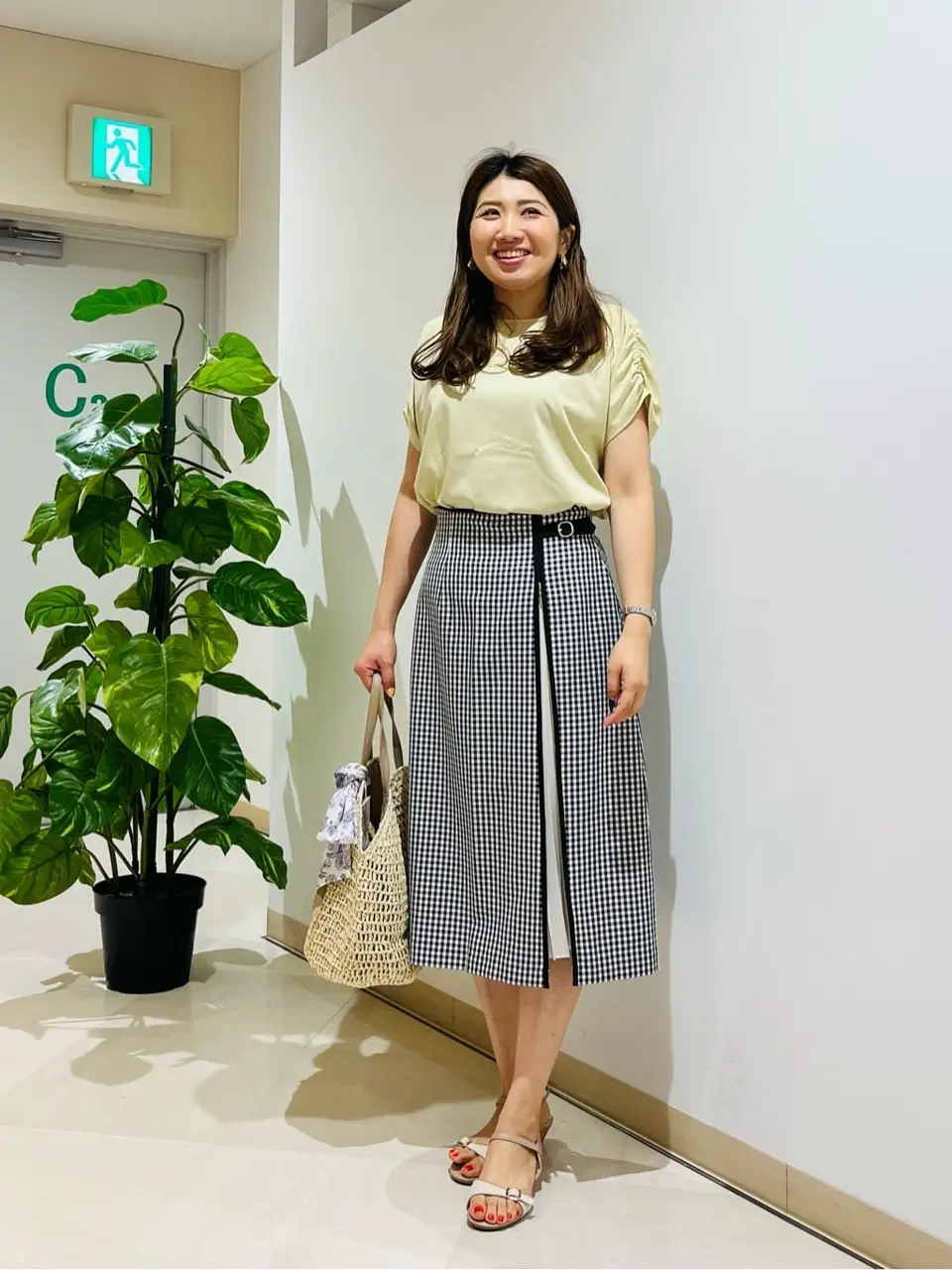 ANY SIS 石川 コーディネート画像