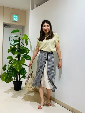 ANY SIS 石川 コーディネート画像