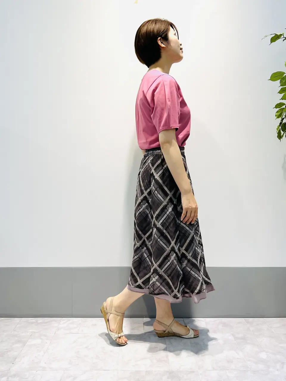 ANY SIS 岡本 コーディネート画像