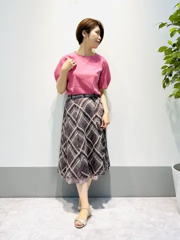 ANY SIS 岡本 コーディネート画像