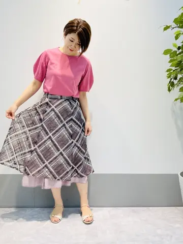 ANY SIS 岡本 コーディネート画像