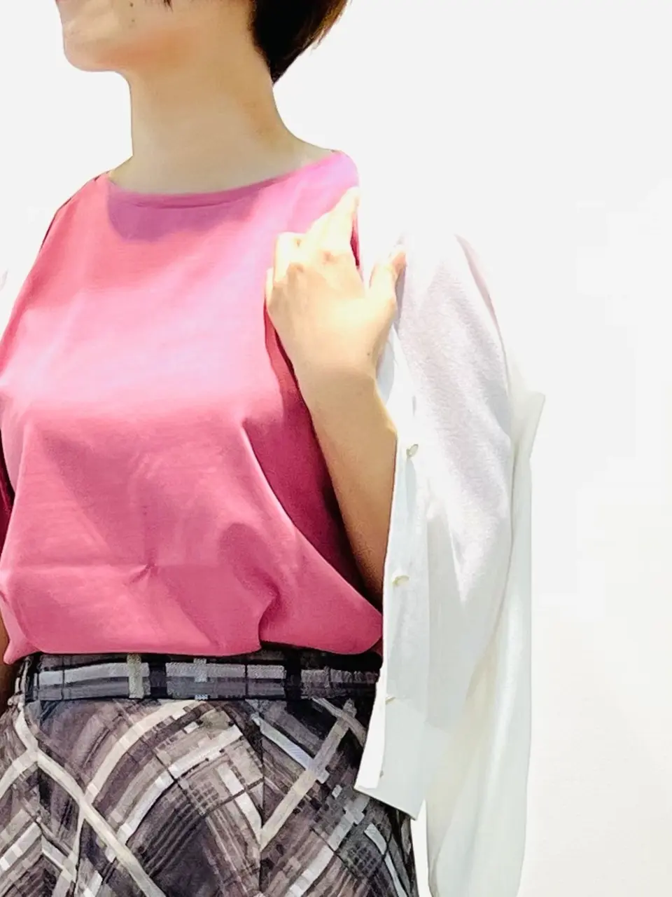 ANY SIS 岡本 コーディネート画像