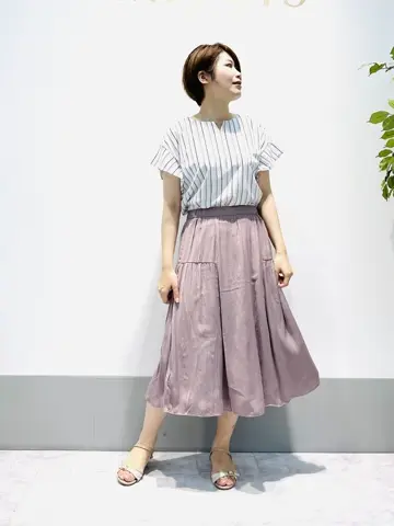 ANY SIS 岡本 コーディネート画像