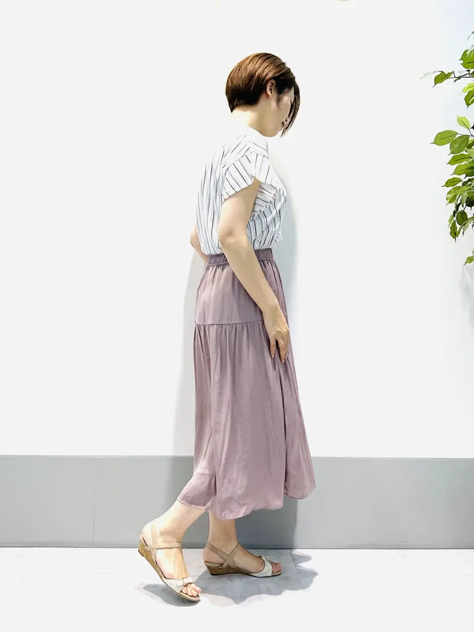 ANY SIS 岡本 コーディネート画像