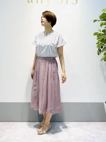 ANY SIS 岡本 コーディネート画像