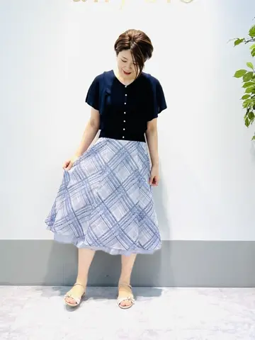 ANY SIS 岡本 コーディネート画像