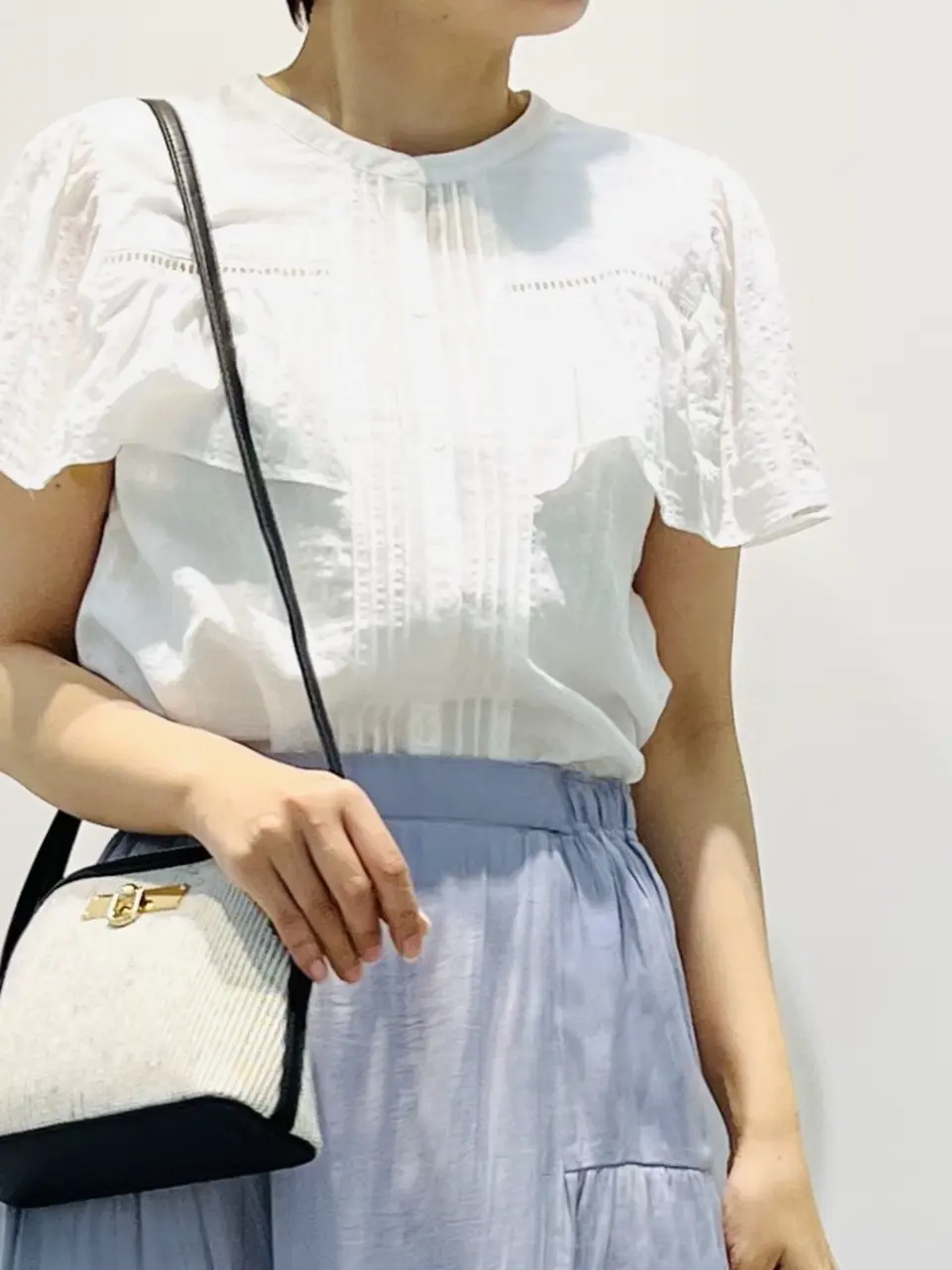 ANY SIS 岡本 コーディネート画像