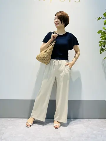 ANY SIS 岡本 コーディネート画像