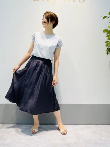 ANY SIS 岡本 コーディネート画像