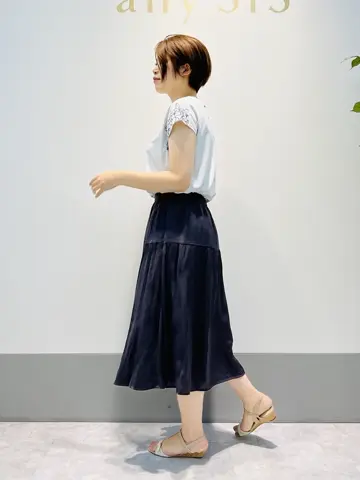 ANY SIS 岡本 コーディネート画像