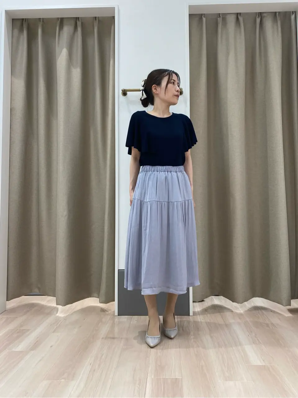  長尾 コーディネート画像