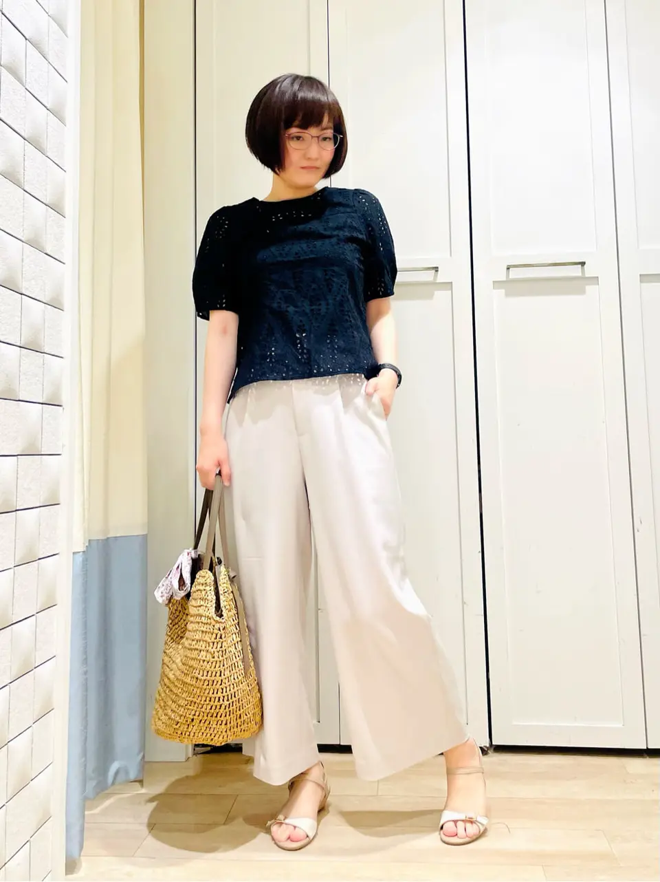 ANY SIS スタッフ コーディネート画像