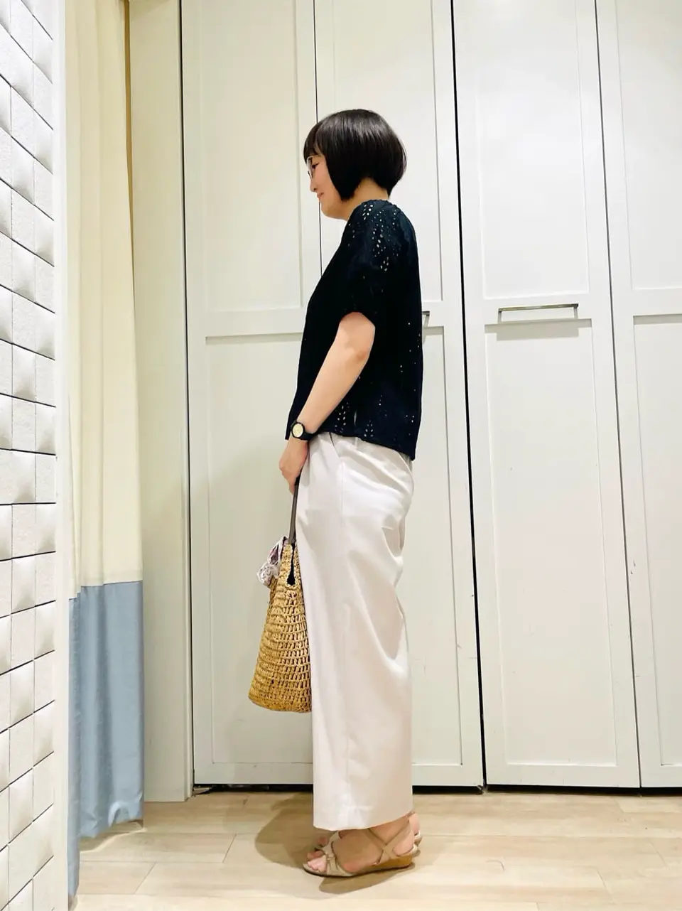 ANY SIS スタッフ コーディネート画像