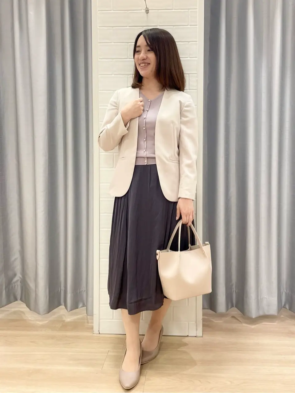 ANY SIS 丸岡 コーディネート画像