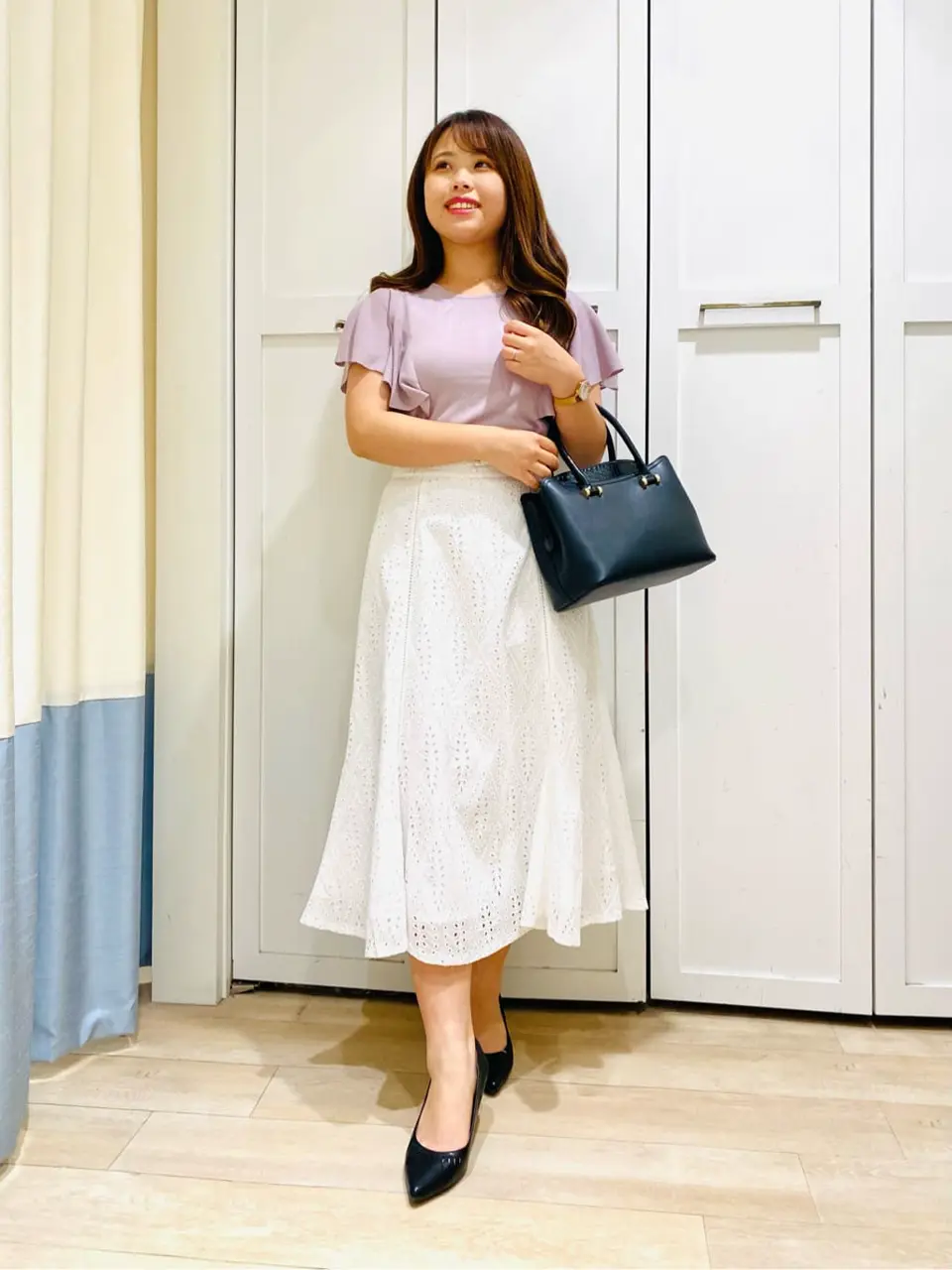 ANY SIS スタッフ コーディネート画像