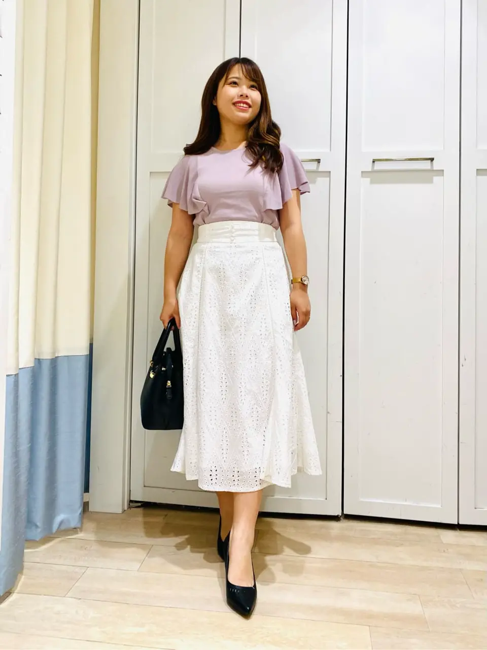 ANY SIS スタッフ コーディネート画像