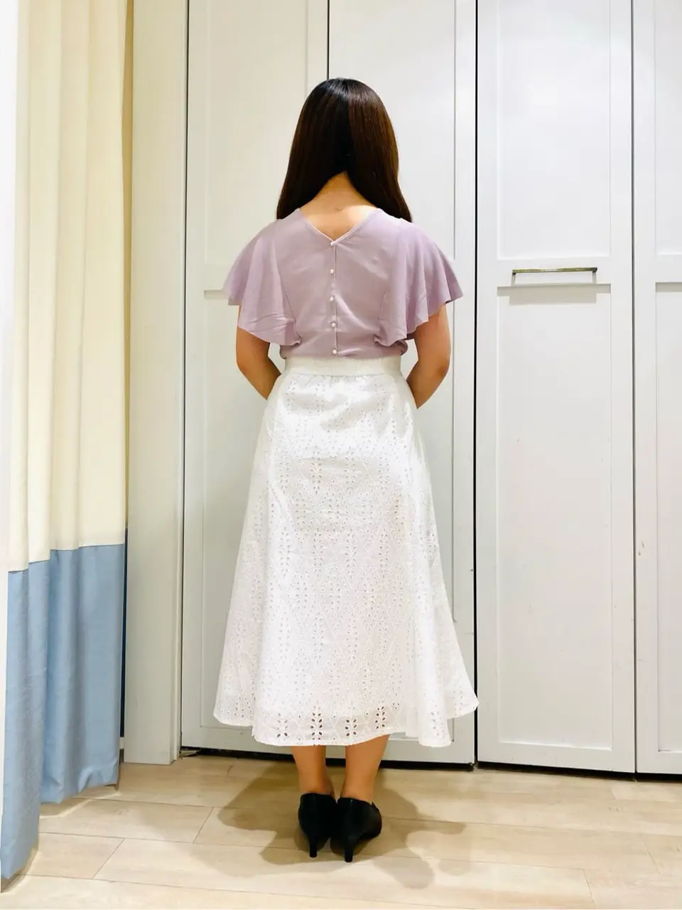 ANY SIS スタッフ コーディネート画像