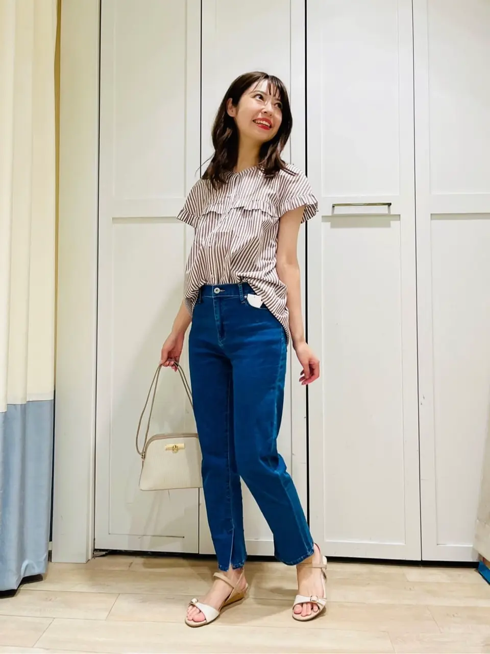 ANY SIS スタッフ コーディネート画像