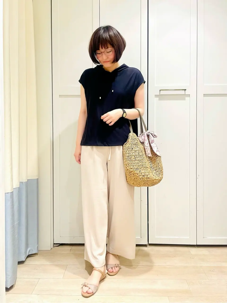 ANY SIS スタッフ コーディネート画像