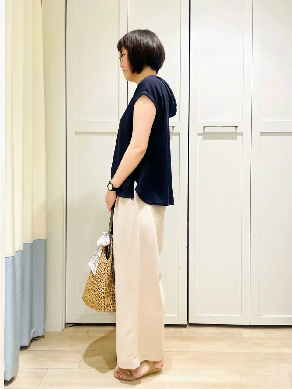 ANY SIS スタッフ コーディネート画像